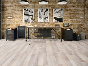 F10 OAK PLANE-MARKED GREY WHITE - Laminate flooring with wood effect by Ter Hürne - view 2